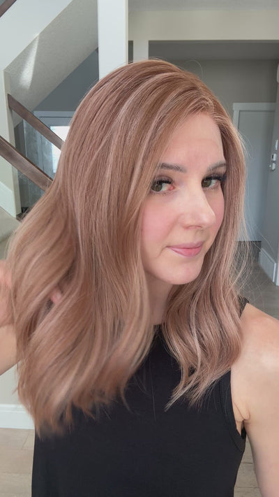 18" Vera LOB Comfort Cap Lace Top Wig (S)