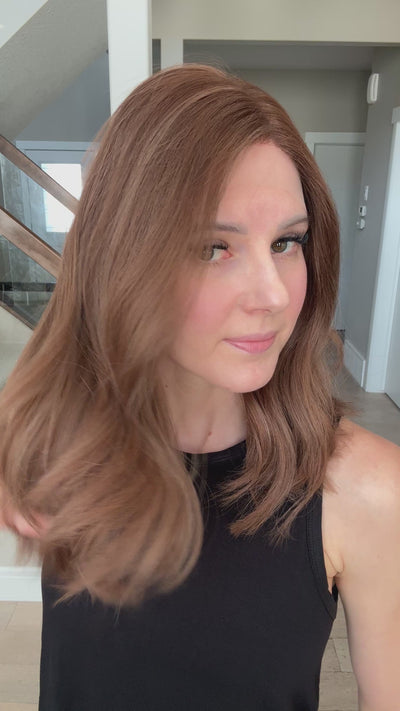 18" Christina LOB Comfort Cap Lace Top Wig (M)