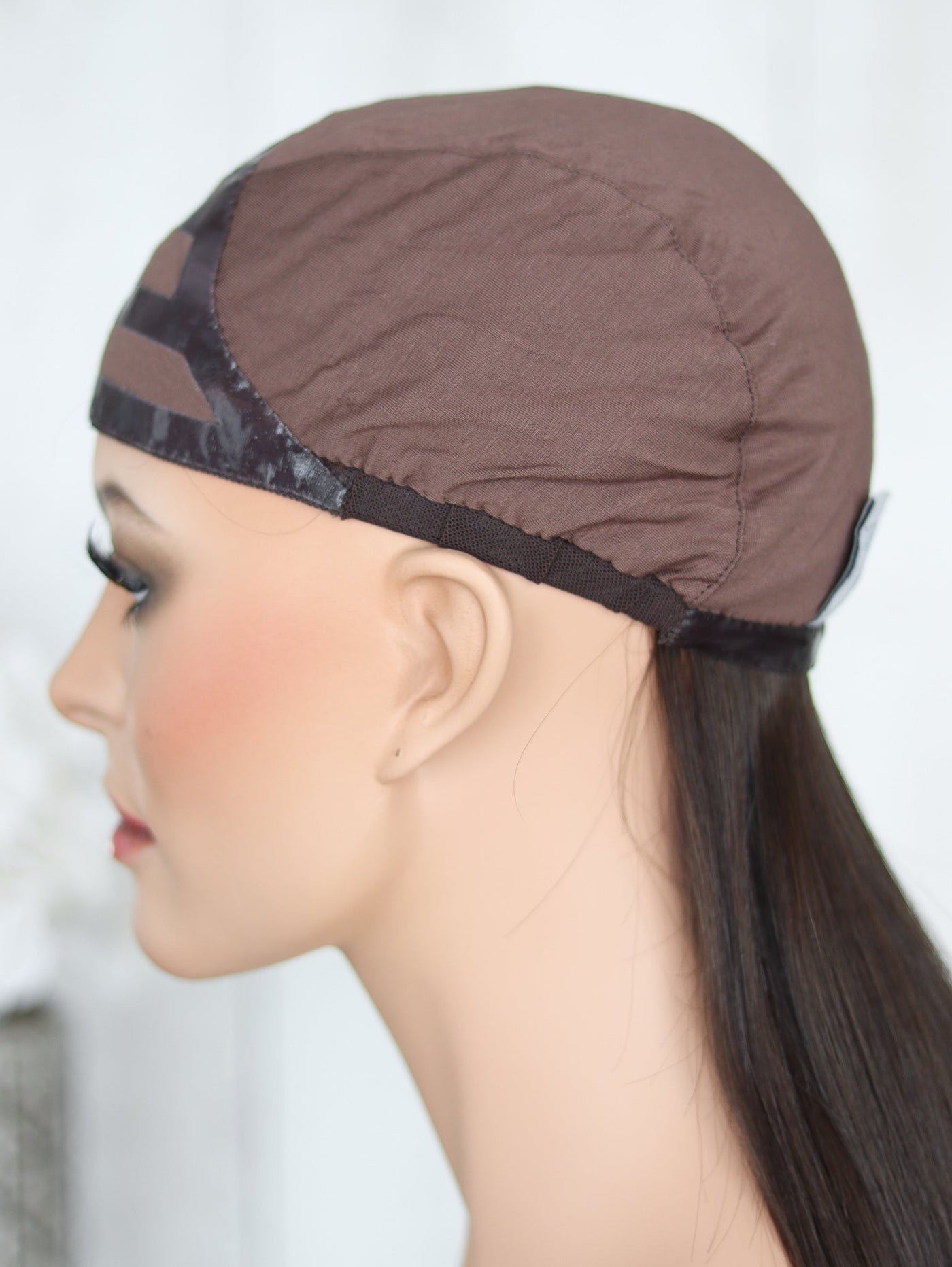 22" Olive Hat Wig (S)