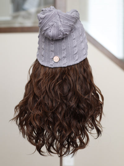 22" Mia Wavy Hat Wig (S)